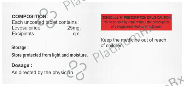 Lesupack 25mg Tablet 10s