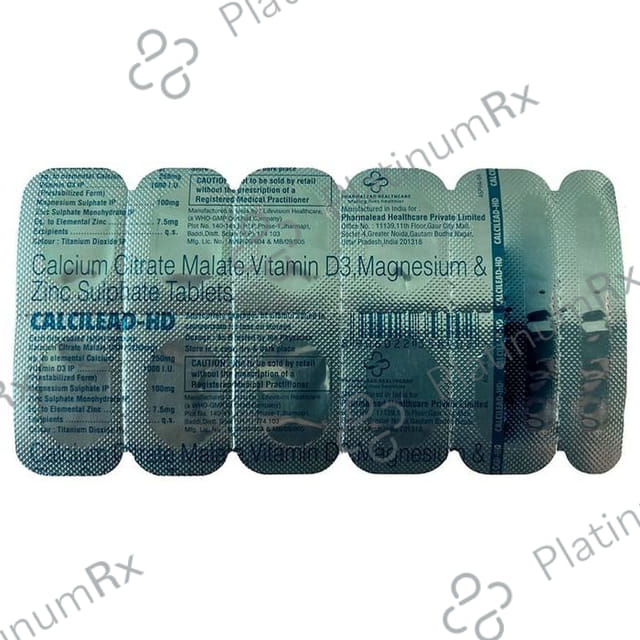 Calcilead HD Tablet 10s