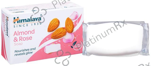 Himalaya Almond & Rose Soap 125gm