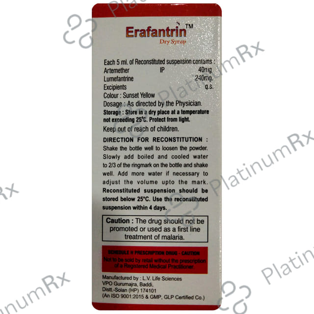 Erafantrin Dry Syrup