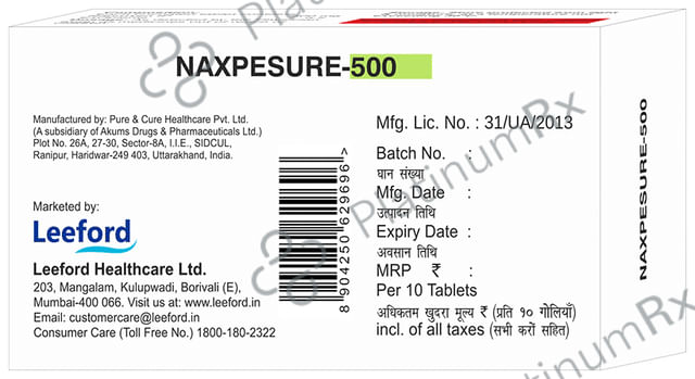 Naxpesure 500 Tablet