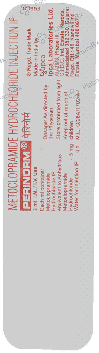 Perinorm 5mg Injection 2ml