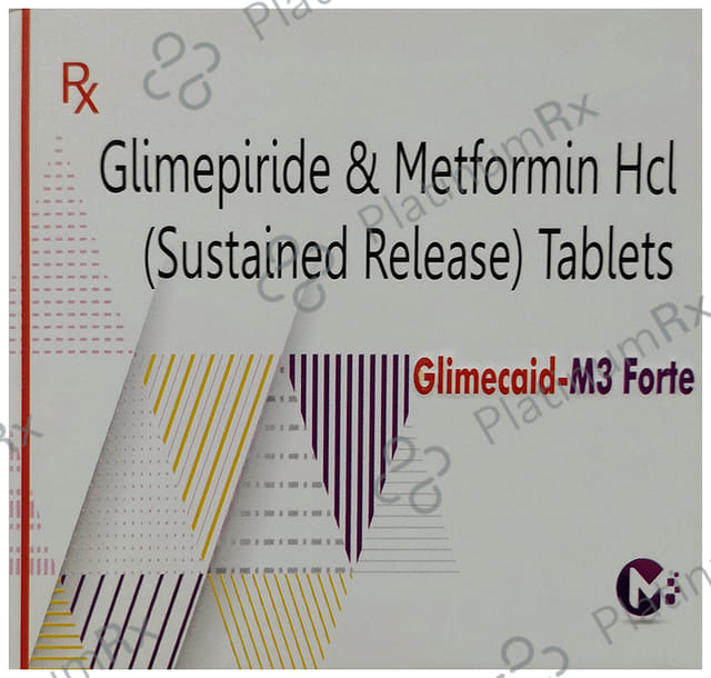Glimecaid-M 3 Forte Tablet SR