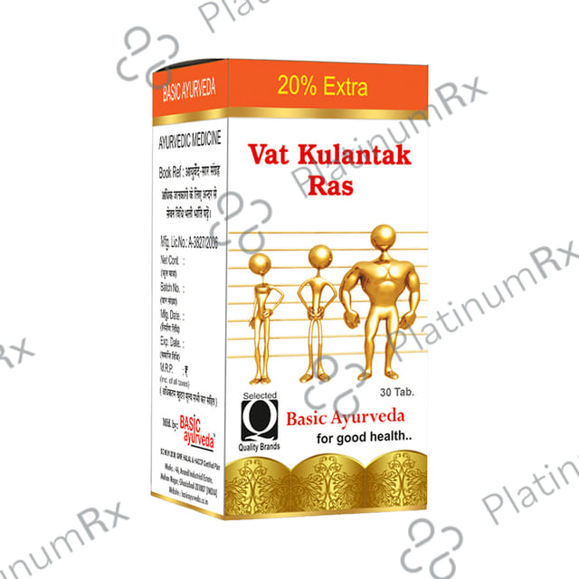 Basic Ayurveda Vata Kulantak Ras Tablet 30 tablets