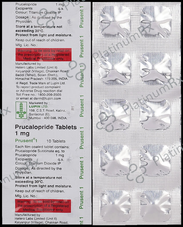 Prusent 1mg Tablet 10s