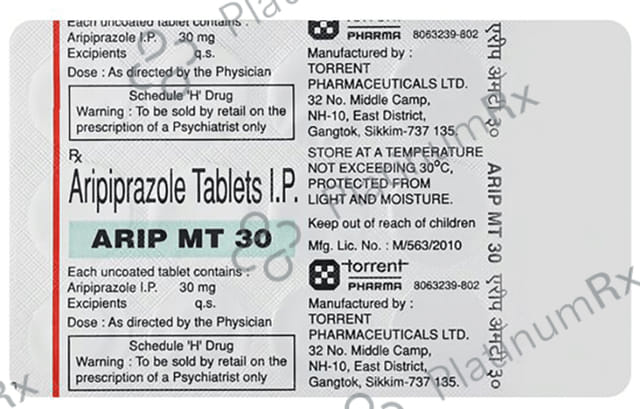 Arip MT 30mg Tablet 15s