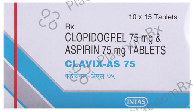 Clavix AS 75/75mg Tablet 15s