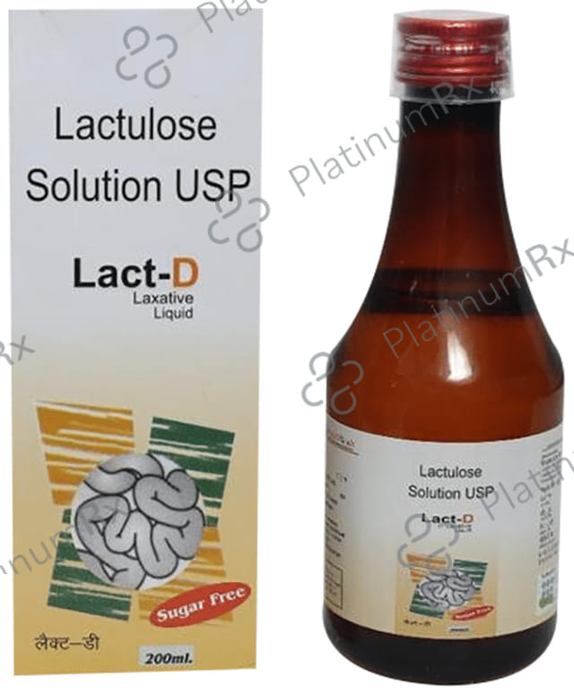 Lact D Laxative 10000mg Liquid Sugar Free 200ml
