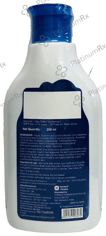 New Fash X Gel Face Wash 200ml