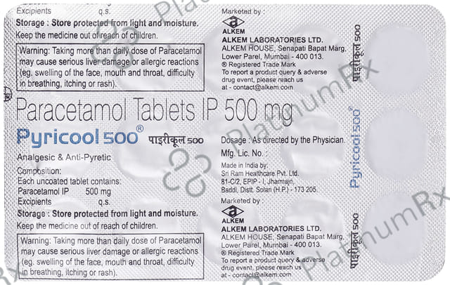 Pyricool 500mg Tablet 15s