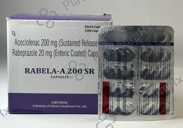Rabela-A 200mg/20mg Capsule SR