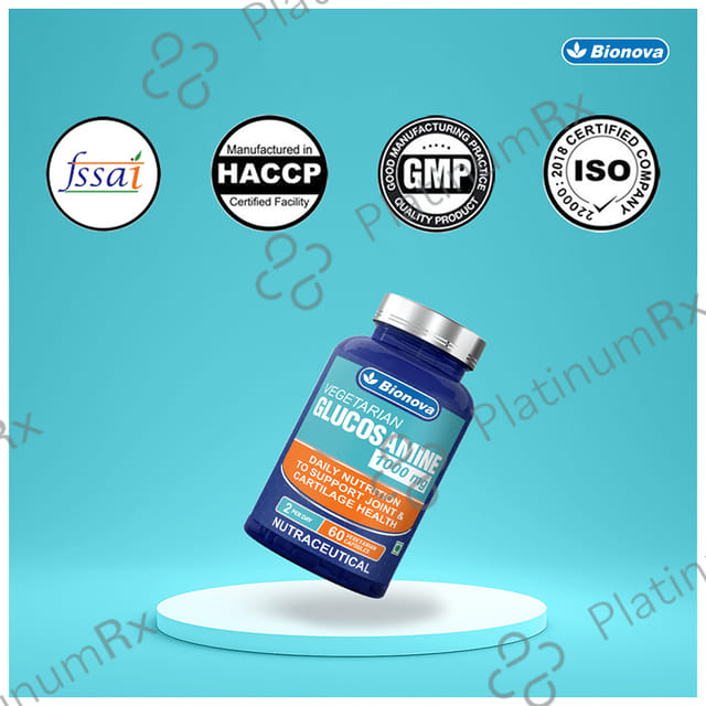Bionova Glucosamine 1000mg Vegetarian Capsule