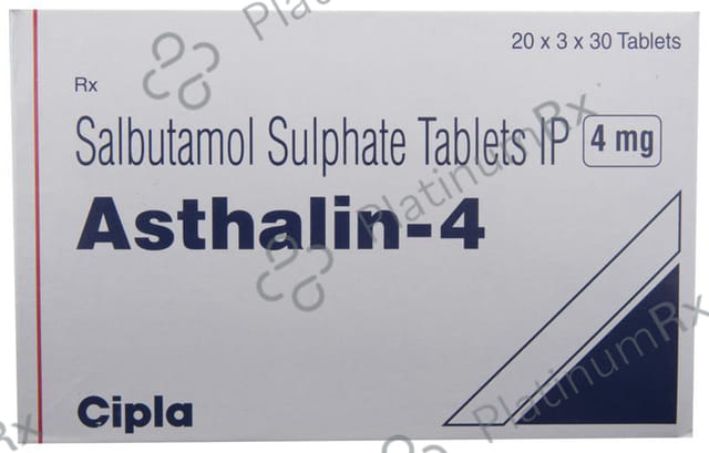 Asthalin 4mg Tablet 30s