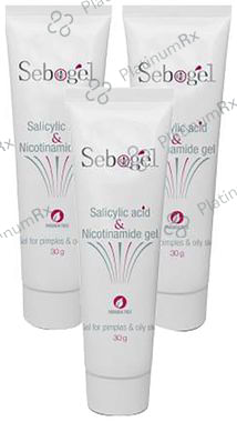 Sebogel Salicylic Acid & Nicotinamide Gel (30gm Each) 3 Tube