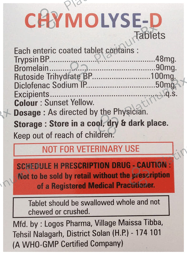 Chymolyse-D Tablet