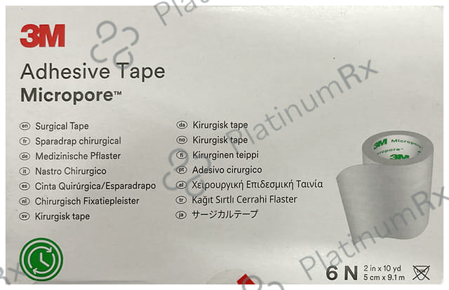 3M 1530-2 Micropore Surgical Tape 5cm x 9.14m 5cm