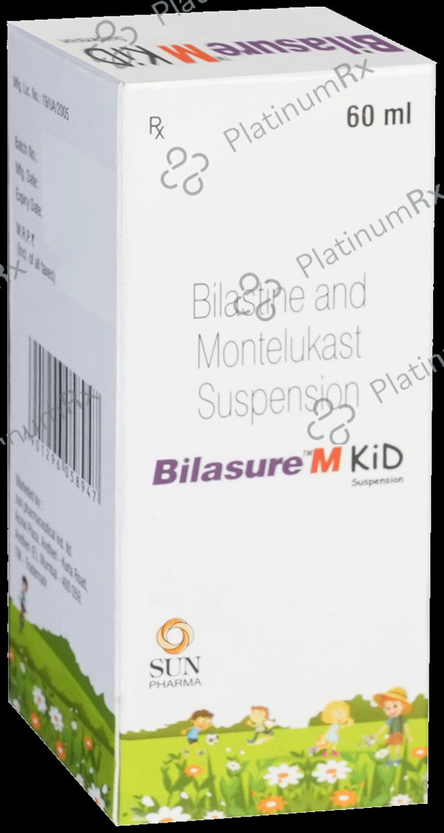 Bilasure M Kid 10/4mg Oral Suspension 60ml