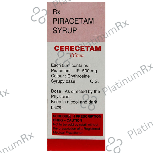 Cerecetam 500mg Syrup 100ml