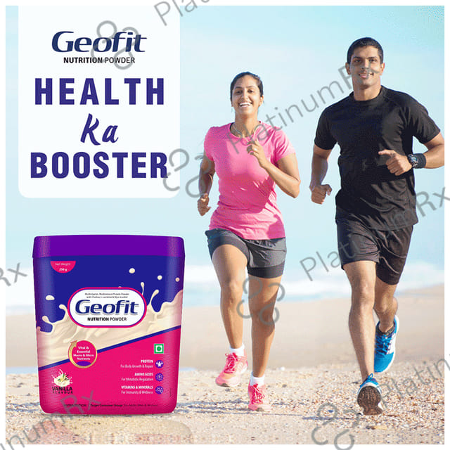 Geofit Nutrition Protein Powder with Vitamins & Minerals Vanilla