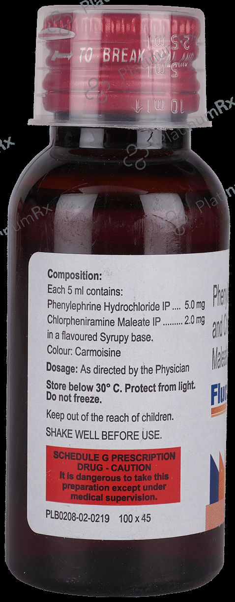Flucold AF 2/5mg Syrup 60ml