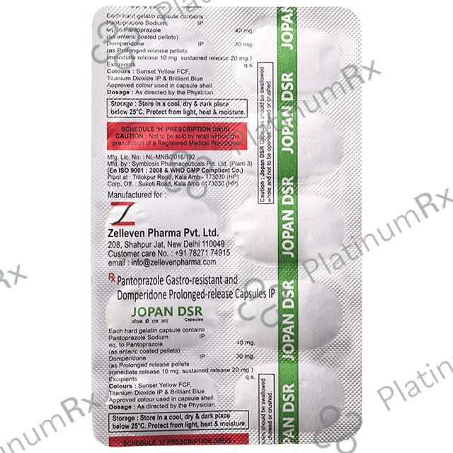 Jopan DSR 30/40mg Capsule 10s