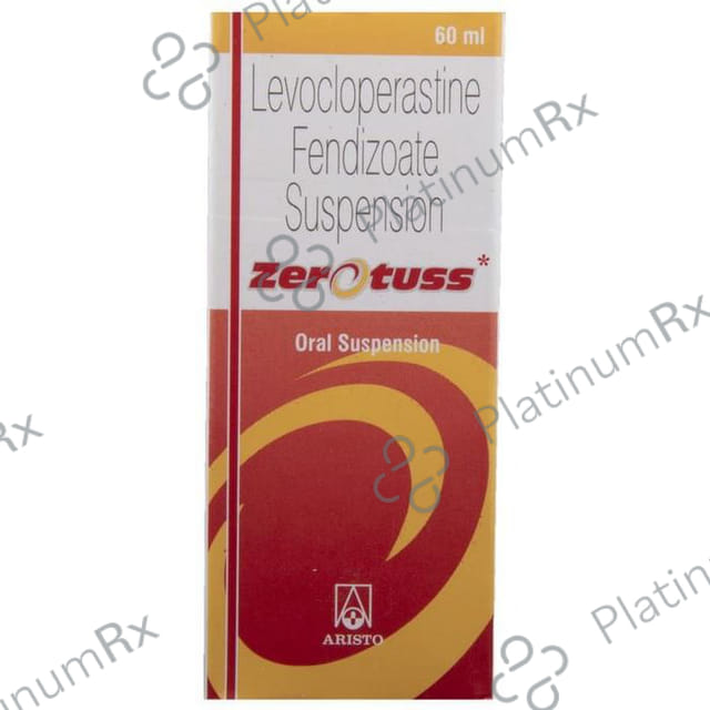 Zerotuss 20mg Oral Suspension 60ml
