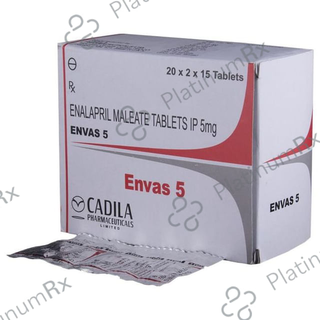 Envas 5mg Tablet 15s