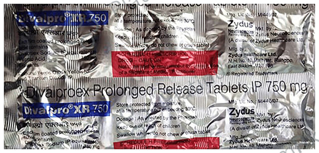 Divalpro 750mg Tablet XR 10s