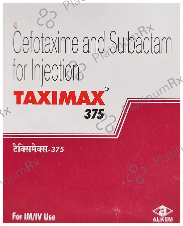 Taximax 375mg Injection 1s