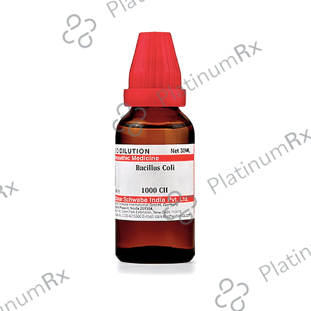 Dr Willmar Schwabe India Bacillus Coli Dilution 1000 CH