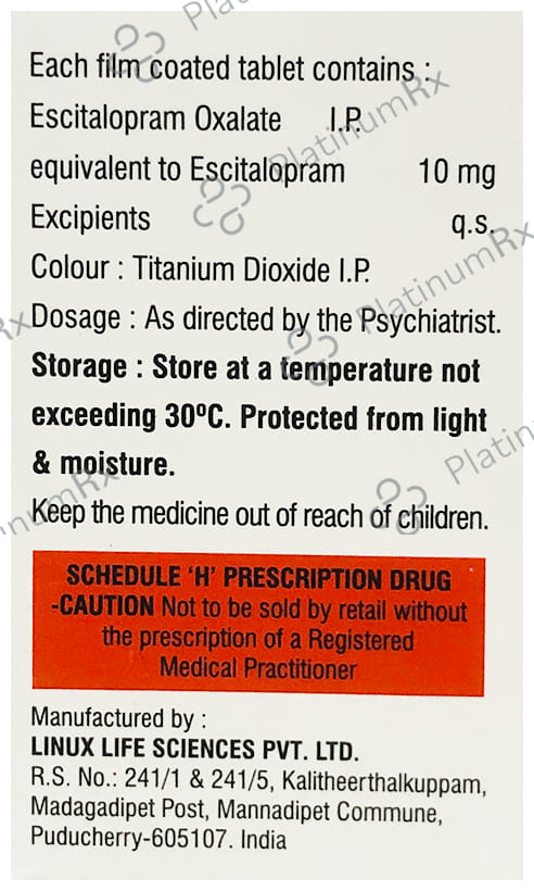 Citalin 10mg Tablet 15s
