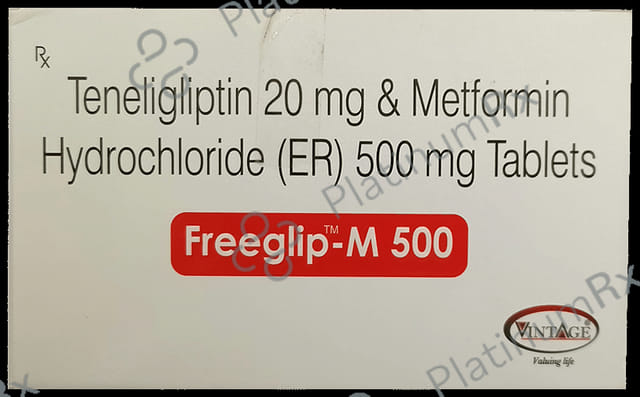 Freeglip M 500/20mg Tablet ER 10s