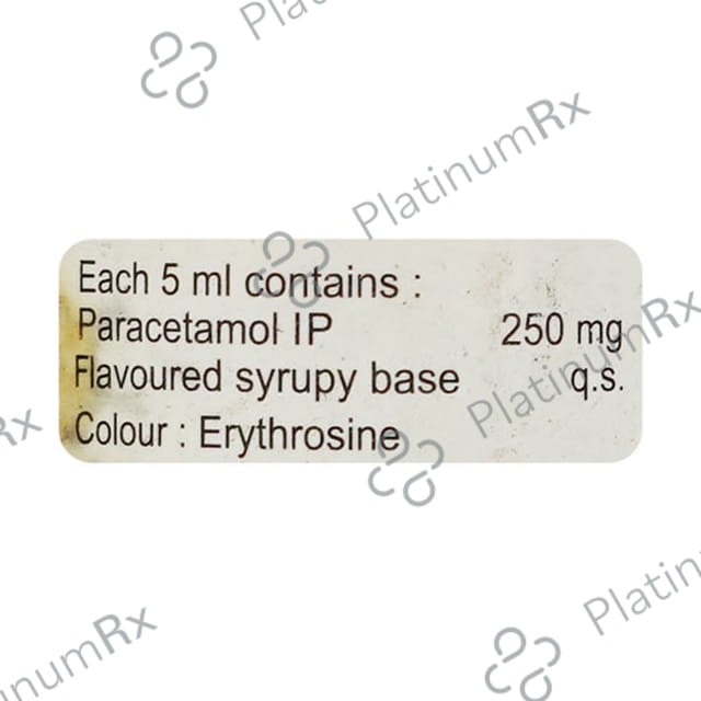 Cadpar Plus 250mg Syrup 60ml
