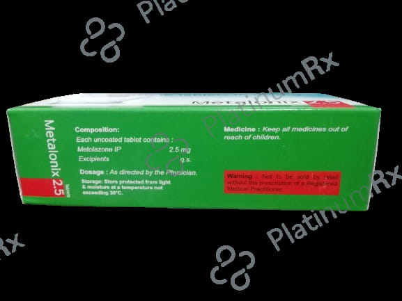 Metalonix 2.5mg Tablet 10s