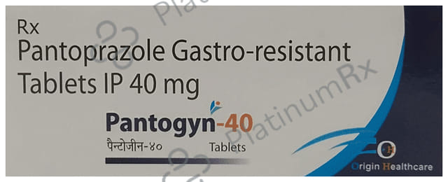 Pantogyn 40mg Tablet