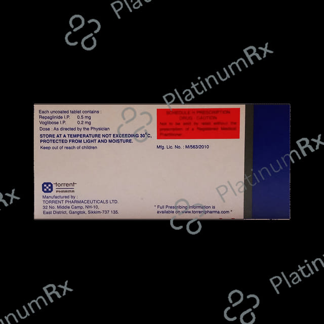 Voglitor R 0.5/0.2mg Tablet 10s