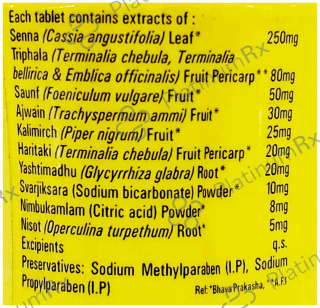 Pet Saffa Natural Laxative Tablet 30s