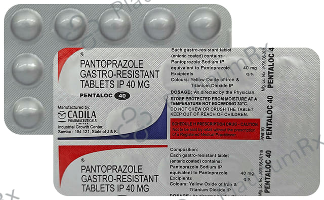 Pentaloc 40mg Tablet 15s
