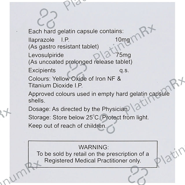 Iladac L 10/75mg Capsule PR 10s
