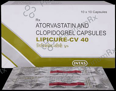 Lipicure CV 40/75mg Capsule 10s