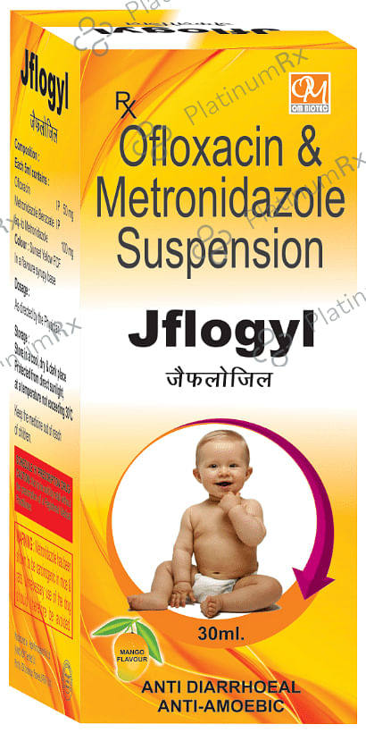 Jflogyl Oral Suspension Mango