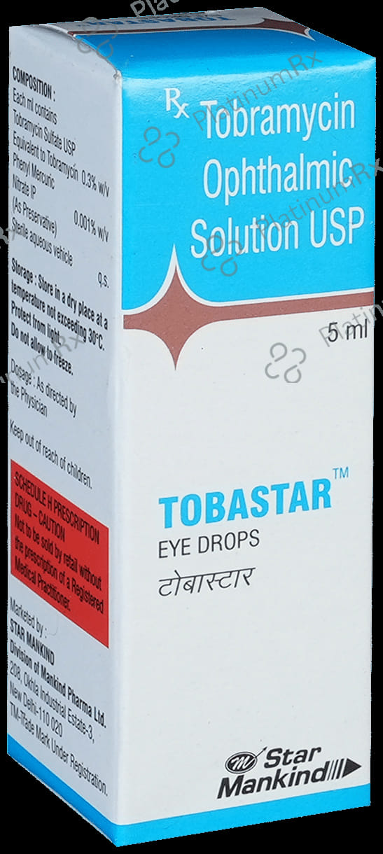 Tobastar 0.3% Eye Drop 5ml
