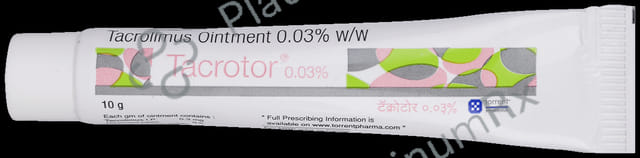 Tacrotor 0.03% Ointment 10gm