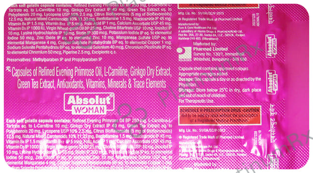 Absolut Woman Capsule 10s