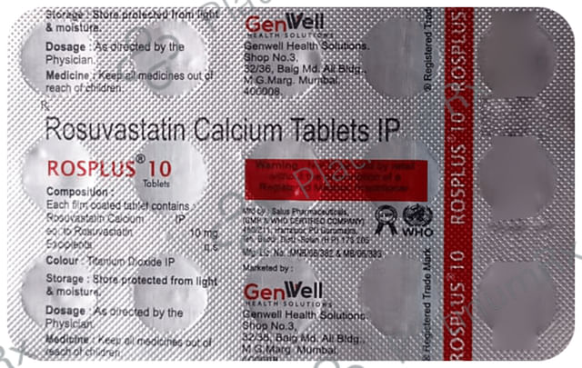 Rosplus 10mg Tablet 15s