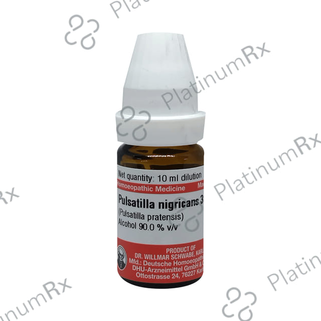 Dr Willmar Schwabe Germany Pulsatilla Nigricans Dilution 30