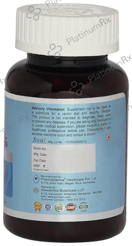 Enorgen Omega 3 Fish Oil Softgels 60s