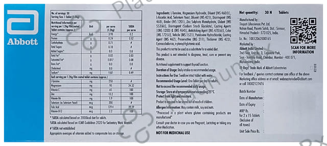 Thyrowel Plus Tablet 15s