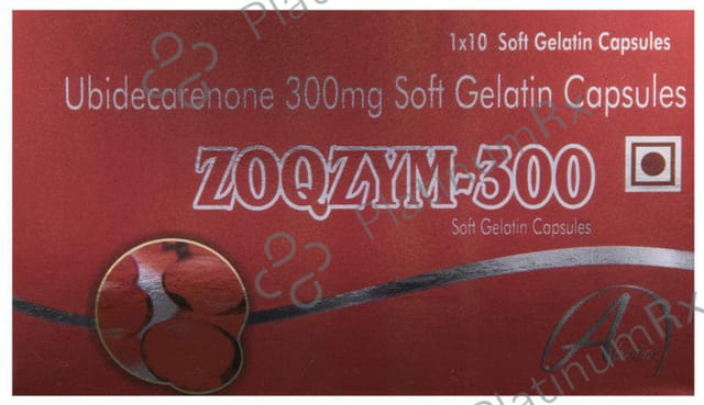 Zoqzym 300mg Soft Gelatin Capsule 10s