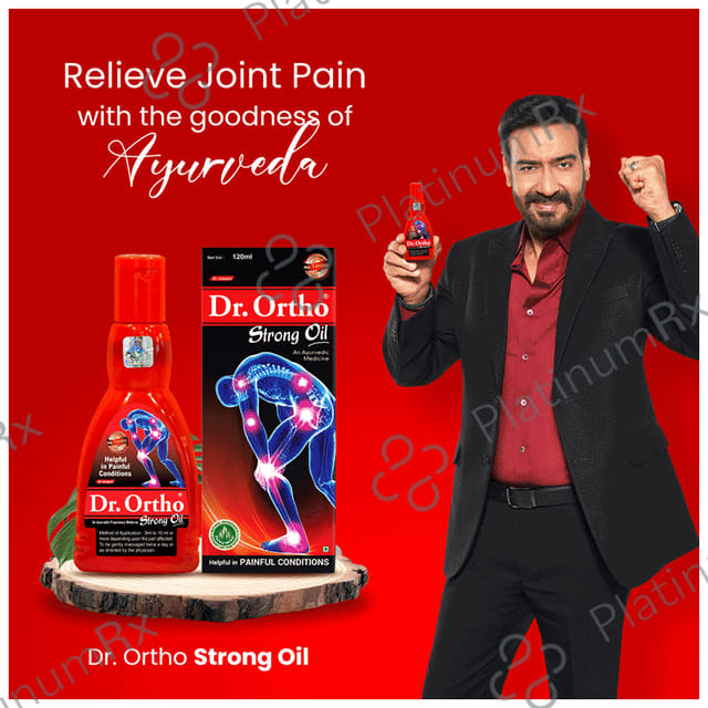 Dr Ortho an Ayurvedic Medicine Strong Oil 120 ml